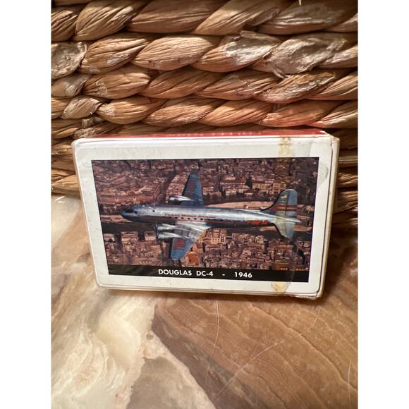 TWA Collectors Play Cards: Douglas DC-4-1946 - Picture 1 of 6